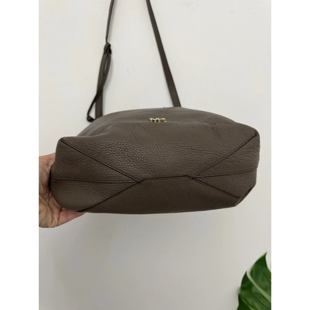 Michael Kors Junie Large‎ Pebbled Leather Messenger Bag